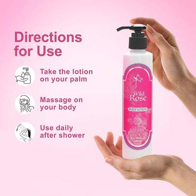 UXR Bath & Body Wild Rose Body Lotion 200 ml - Lotions & Creams
