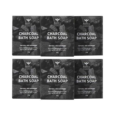 Bombay Shaving Company Charcoal Bath Soap 125g each 6's - Soaps