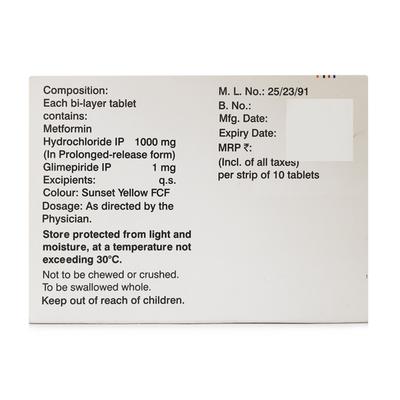 Duopil Forte 1 Tablet 10'S - Diabetes-Ant