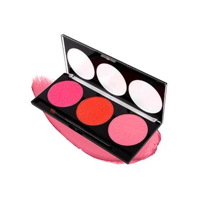 Miss Rose 3 Color Blusher Palette 7004 -006Y 02 20 gm - Blushes
