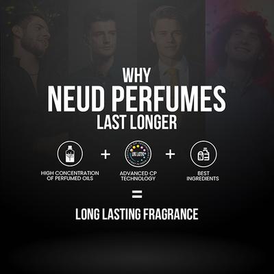NEUD Luxury Perfume Gift Set for Men - Long Lasting EDP (Citrus, Lavender, Cedarwood, Vanilla) 4x10ml 4's - Men Perfumes (Edt/Edp)