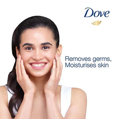 Dove Care & Protect Bar, Removes Germs & Moisturises Skin 400gm 4's - Soaps
