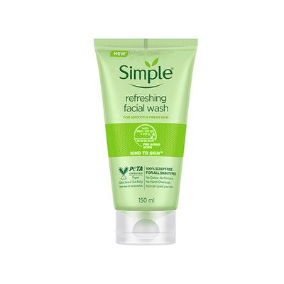 Simple Kind To Skin Refreshing Facial Wash 150 ml - Face Washes