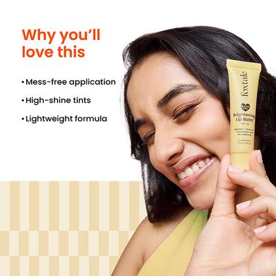 Foxtale Glazed Lips Brightening Lip Balm - Clear Glaze 12 g - Lip Balms