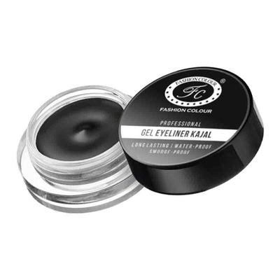 Fashion Colour Gel Eyeliner Kajal, Black 6 gm - Kajal & Kohls