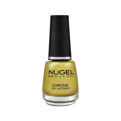 Nugel AMBER GOLD CS C13 Non Uv Gel Chrome Nail Enamel 13 ml - Nail Polish