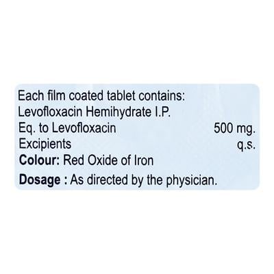 CUFLOX 500 Tablet 10's - Bacterial Infections-Qui
