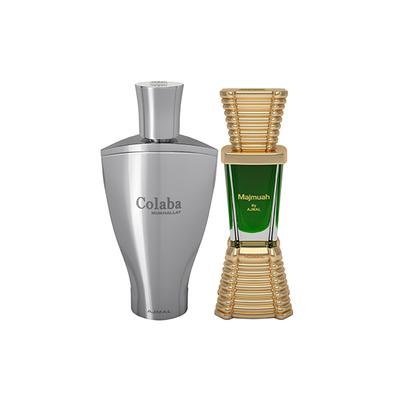 Ajmal Colaba Mukhallat Concentrated Perfume Oil Floral Oriental Attar And Majmua Concentrated Perfume Oil Oriental Attar 24 ml - Deodorants/Roll-Ons