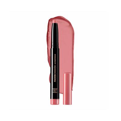 Faces Canada Ultime Pro HD Intense Matte Lips + Primer - Nearly Nude 08, 9HR Long Stay 1.4 gm - Lip Crayons