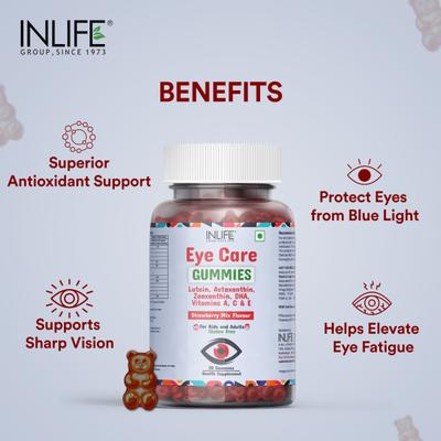 Inlife Eye Care Gummies - Strawberry Mix 30's - Vital Health