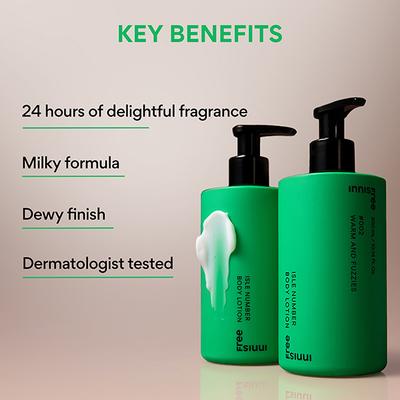 Innisfree Isle Number Body Lotion (Warm And Fuzzies) 300 ml - Lotions & Creams