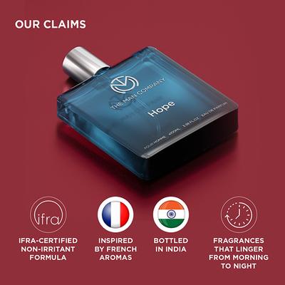 The Man Company Hope Perfume For Men - Premium Long-Lasting Eau De Parfum 100 ml - Men Perfumes (Edt/Edp)