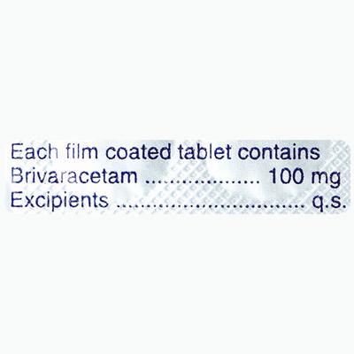 BRIVEPSY 100 Tablet 14's - Epilepsy/Convulsion-Ant