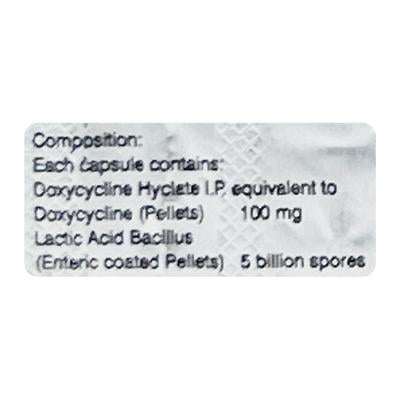 Doxypal DR L Capsule 10'S - Bacterial Infections-Tet