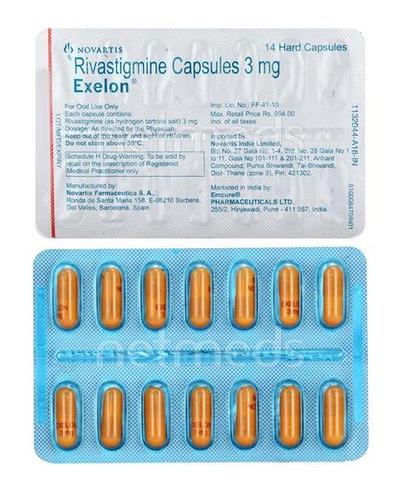 Exelon 3mg Capsule 14'S - Alzheimer-Neu