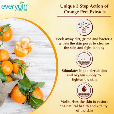 Everyuth Natural Glow Orange Peel-Off Mask 90 gm - Masks & Peels