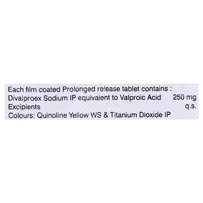 Dayo OD 250mg Tablet 10'S - Epilepsy/Convulsion-Ant