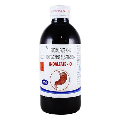 INDALFATE O Oral Suspension 200ml - Ulcer/Reflux/Flatulence-Aaa