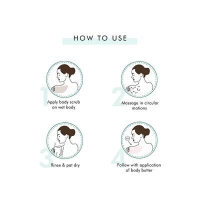 mCaffeine Body Polishing Kit 350 gm - Body Butter