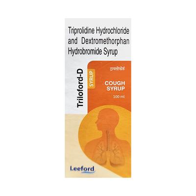 TRILOFORD D Cough Syrup 100ml - Cough And Cold-Cou