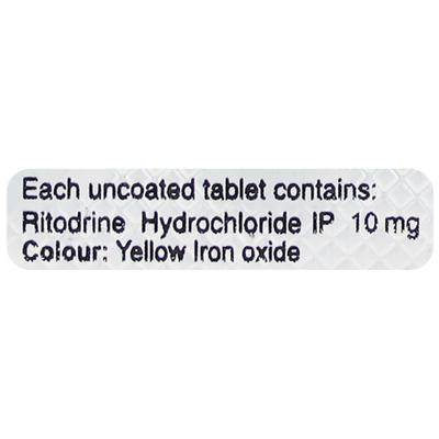 Ritolan Tablet 10'S - Uterus Conditions-Dut