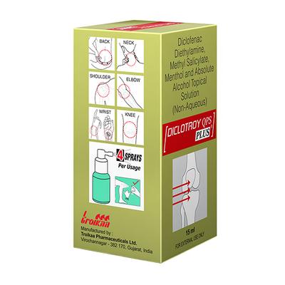 DICLOTROY QPS PLUS Topical Solution 15ml - Pain relief-Nsa