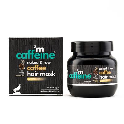 Mcaffeine Naked & Raw Coffee Hair Mask 200 gm - Hair Masks & Packs