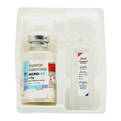 Mero SB 1.5gm Injection 1's - Bacterial Infections-OBL