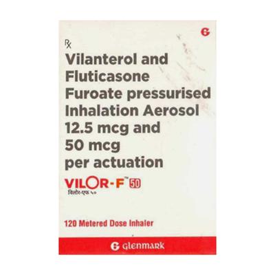 VILOR F 50 Inhaler 120md - Asthma/COPD-Ast