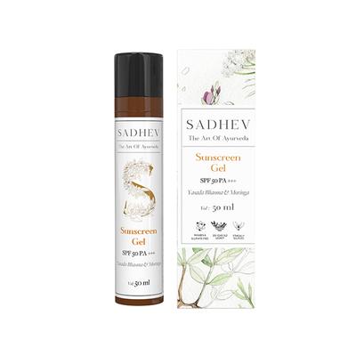 Sadhev Sunscreen Gel SPF 50 PA +++ 50 ml - Body Sunscreen