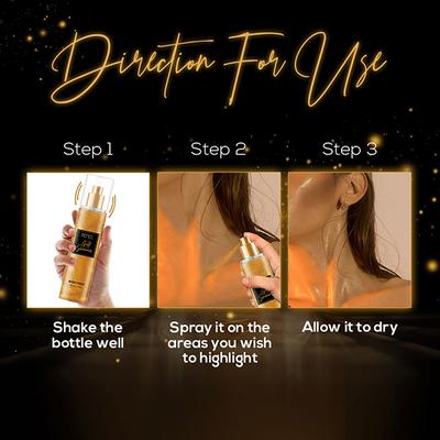 RENEE Gold Shimmer Body Mist 150 ml - Body Mist/Spray
