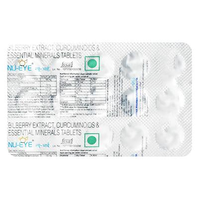 NU Eye Tablet 15'S - Supplements-Vam