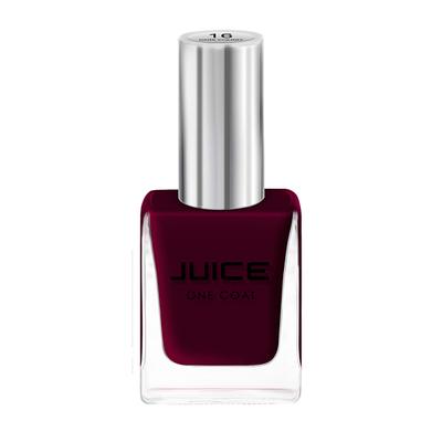 JUICE One Coat Long Lasting Quick Dry Chip Resistent Nail Polish DARK CHERRY 16 11 ml - Nail Polish