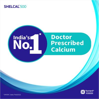 Shelcal-500 Tablet 15's - Calcium And Minerals