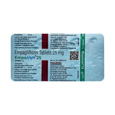 EMPAHOPE 25 Tablet 10's - Diabetes-Ant