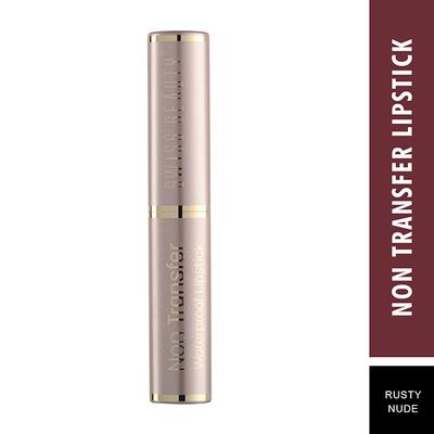 Swiss Beauty Non Trasfer Water Proof Lipstick - (Rusty Nude) 3 gm - Lipsticks