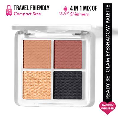 Insight Cosmetics Ready Set Glam Eyeshadow Palette Smokey Whisper 11 gm - Eye Shadow Palettes