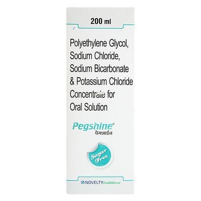 PEGSHINE SUGAR FREE Oral Solution 200ml - Ulcer/Reflux/Flatulence-Aaa