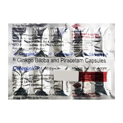 Ceregink P Capsule 10'S - Nootropics And Neurotrophics