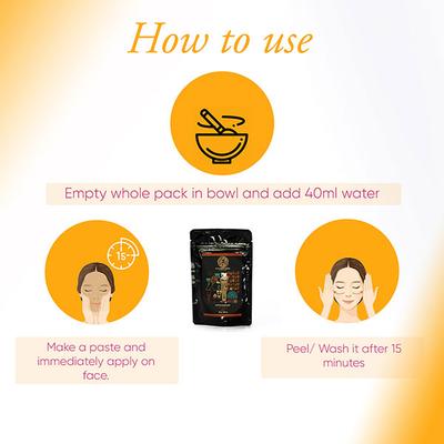 Global Beauty Secrets Egyptian Gold Dust Face Masque 100 gm - Masks & Peels