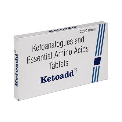 Ketoadd Tablet 20'S - Kidney Disease/Stones-Oth