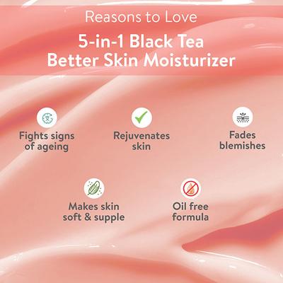 Belora Paris 5 - in -1 Black tea better skin moisturizer 50 gm - Face Moisturizers