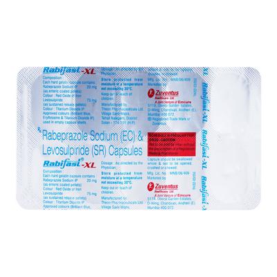 Rabifast XL Capsule 10'S - Ulcerative Colitis/Bowel Inflammatory Disease-Ant