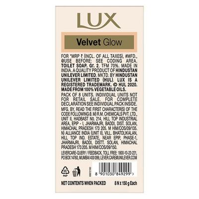 Lux Velvet Glow Jasmine & Vitamin E For Glowing Skin Beauty Soap Offer Pack 1200 gm - Soaps