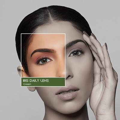 Pac Iris Premium Contact Lenses (Green) 1's - Eyecare Lenses