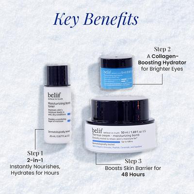 Belif Luxury Holiday Kit with Moisturizer, Eye Cream & Toner 1's - Makeup Kits & Sets