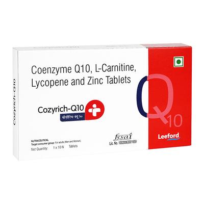COZYRICH Q10 Tablet 10's - Supplements-Vam