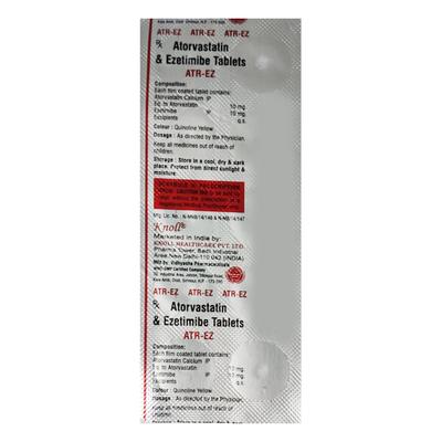 ATR EZ Tablet 10's - High Cholesterol-Dys