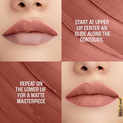 Lakme 9 To 5 Primer + Matte Lipstick- Brick Brown 3.6 gm - Lipsticks