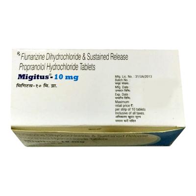 Migitus 10mg Tablet 10'S - Migraine